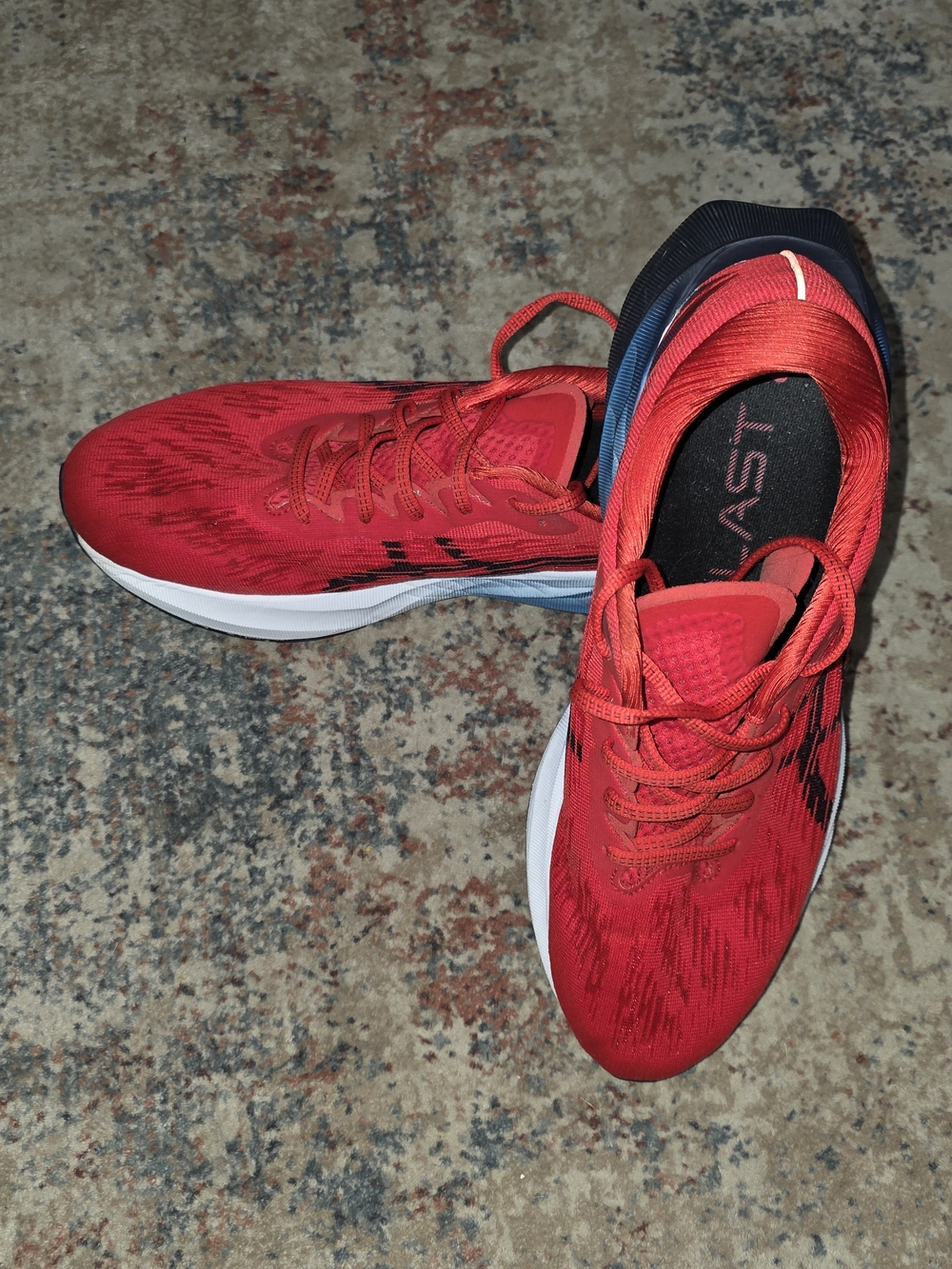 Asics NovaBlast 3 Red Men's Athletic Running Shoes